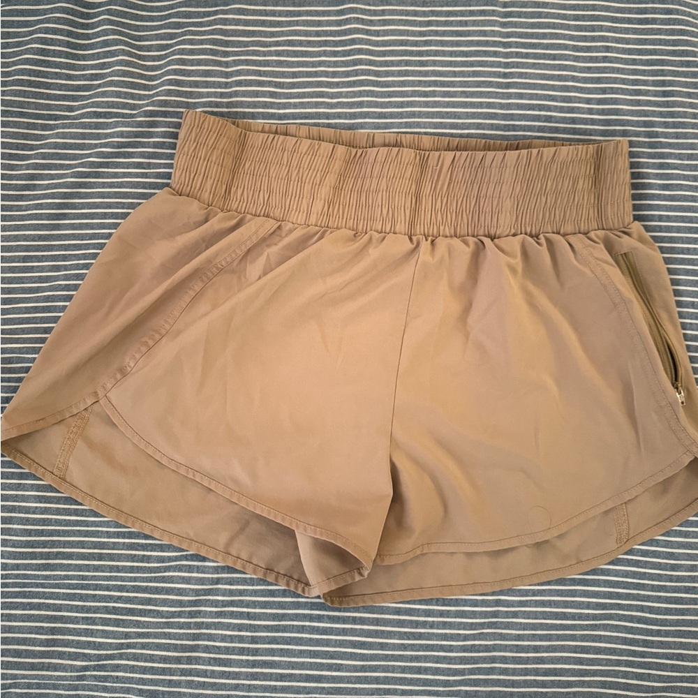 High Waisted Lined Running Shorts with Pocket - 3”